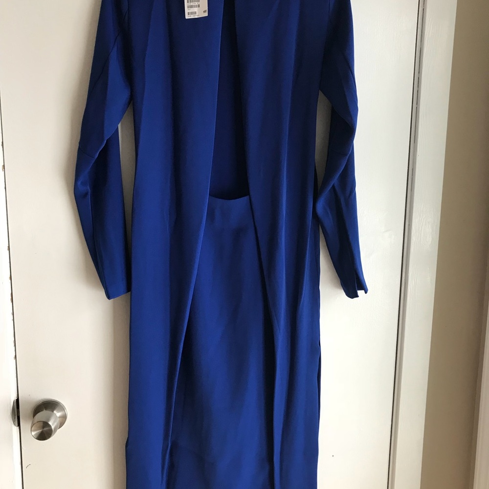 H&M backless silky dress